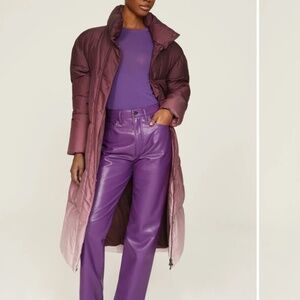 *MSRP $550 *PRE-LOVED Busayo X RTR Woman’s Ombré Parka Floor Length Size S Coat